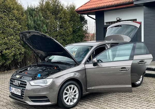 Audi A3 cena 43900 przebieg: 214000, rok produkcji 2013 z Świątniki Górne małe 704